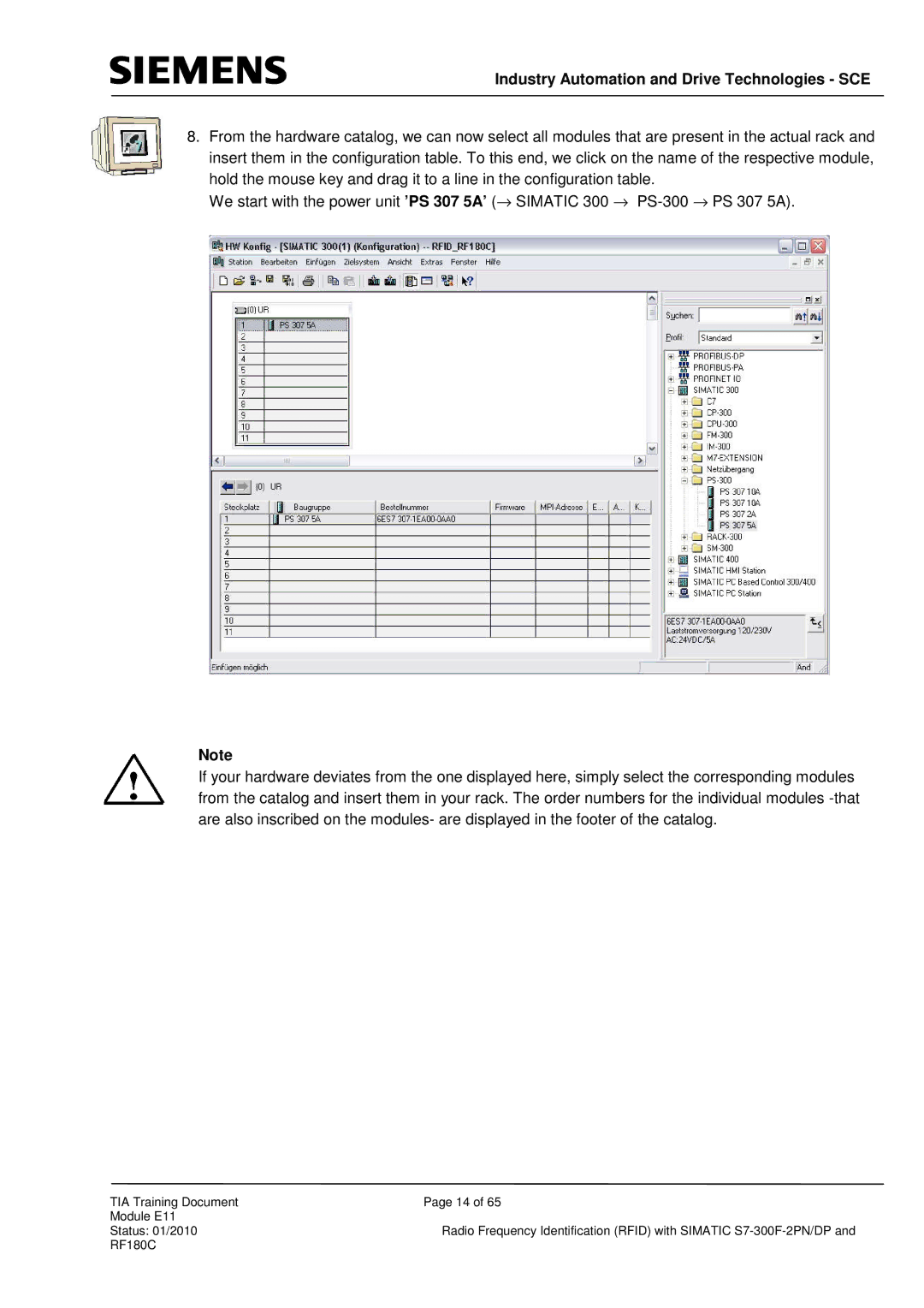 Siemens DP, S7-300F-2 PN manual Industry Automation and Drive Technologies SCE 