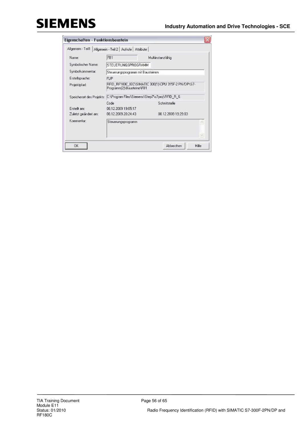 Siemens DP, S7-300F-2 PN manual Industry Automation and Drive Technologies SCE 