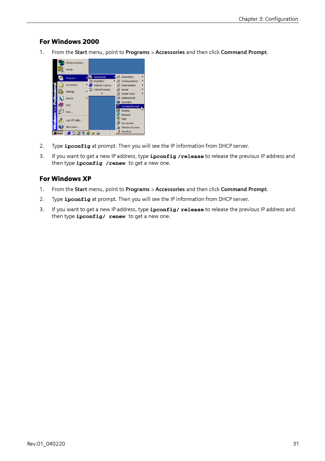 Siemens E-110-I user manual 