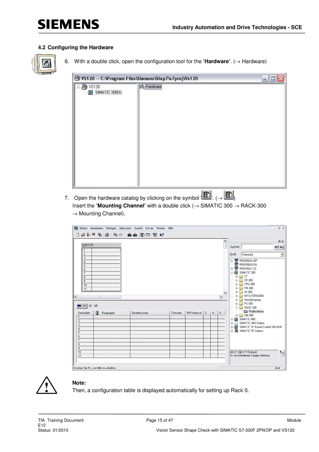 Siemens E12 manual 