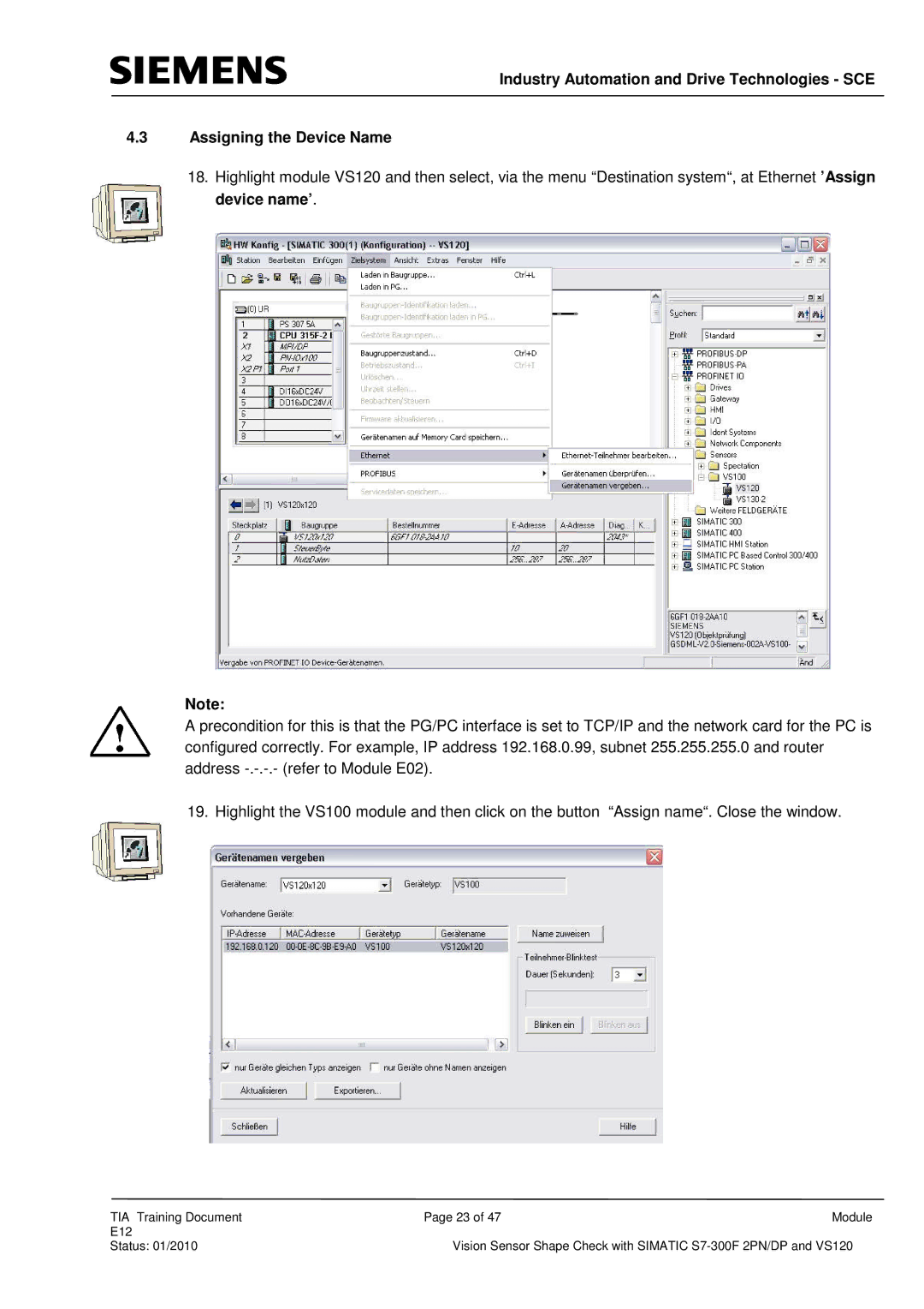 Siemens E12 manual 