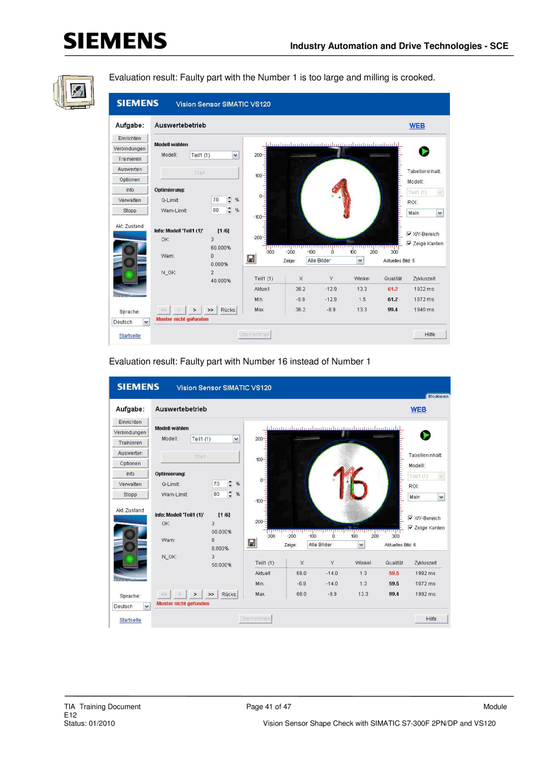 Siemens E12 manual Industry Automation and Drive Technologies SCE 