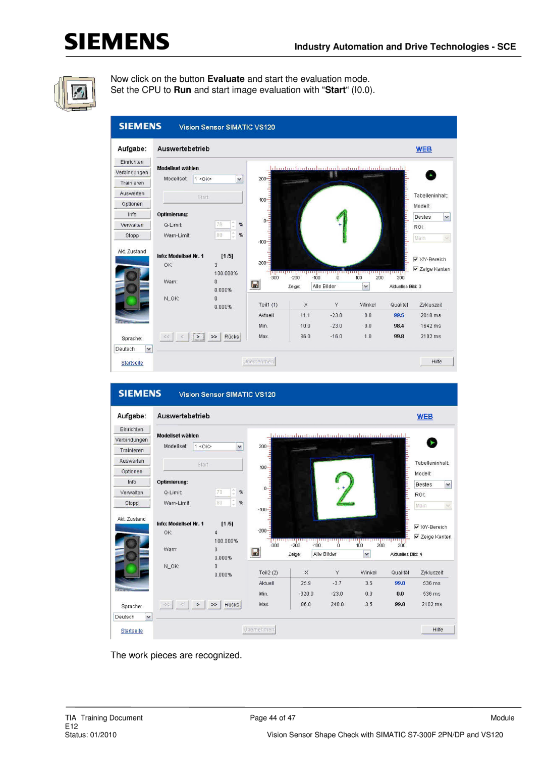 Siemens E12 manual Industry Automation and Drive Technologies SCE 