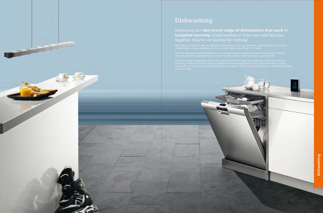 Siemens 2012/gcc, full range of siemens home appliances manual Dishwashing 