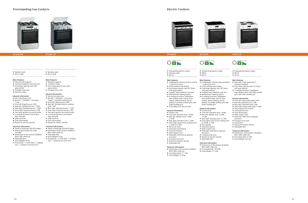 Siemens 2012/gcc, full range of siemens home appliances Electric Cookers, HP243527MHP22B511M, HC744540 HC724220 HD421210 