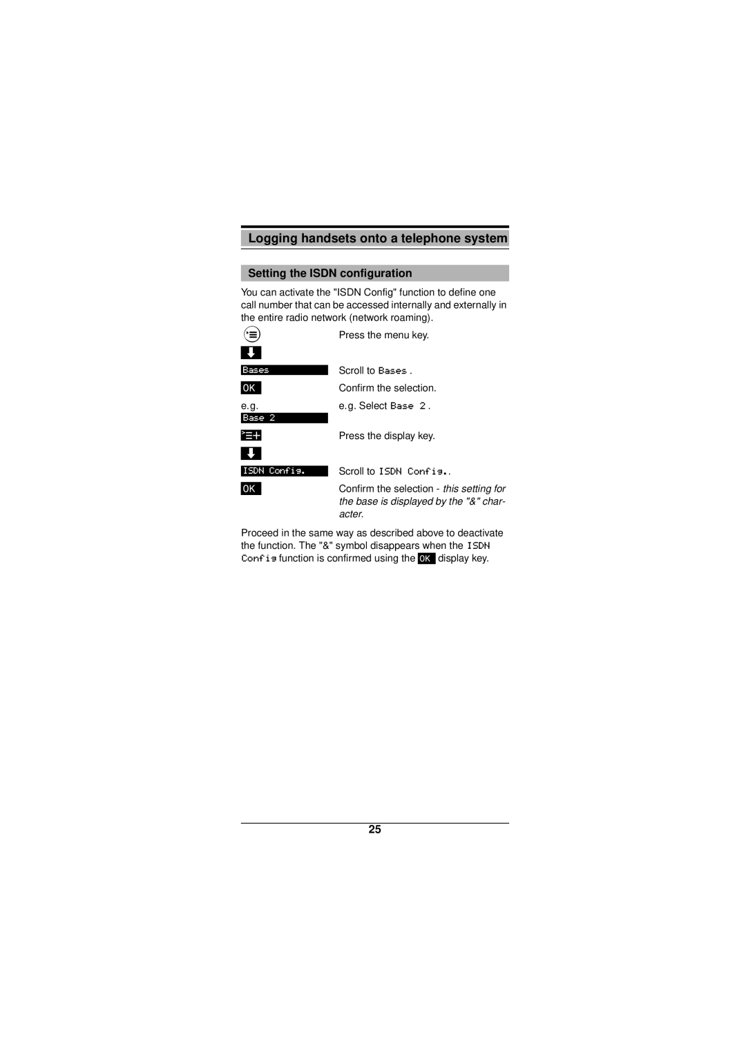 Siemens Gigaset 3000 operating instructions Setting the Isdn configuration, ?*#N 