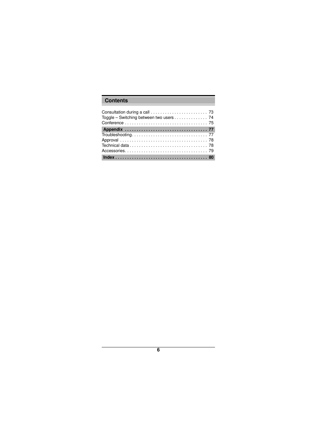 Siemens Gigaset 3000 operating instructions Appendix, Index 