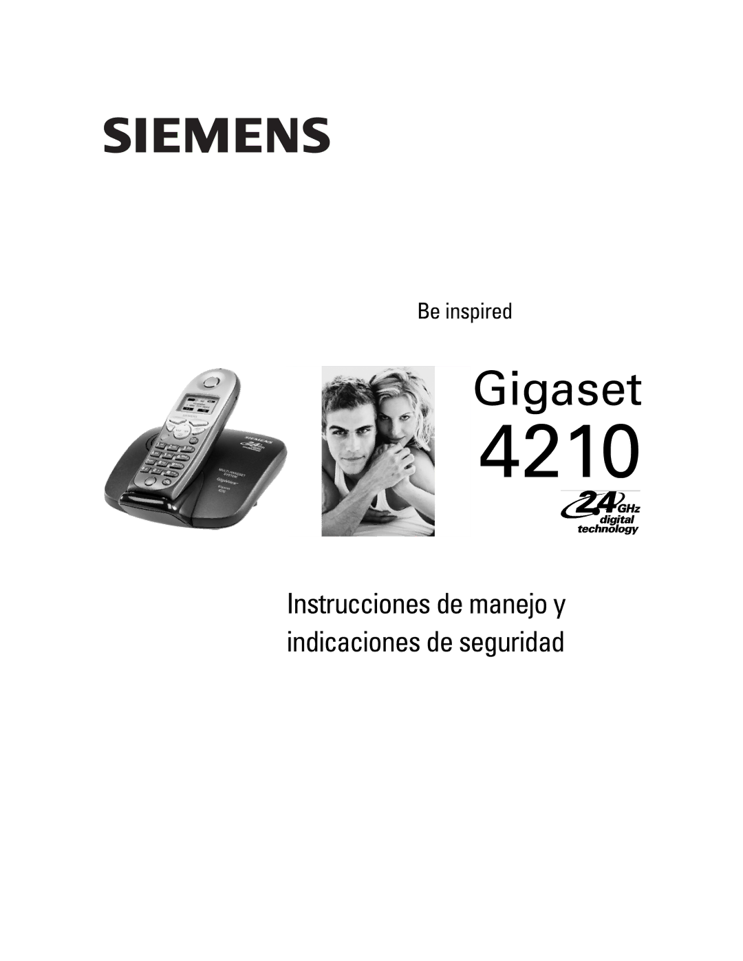 Siemens Gigaset 4210 user manual Instrucciones de manejo y indicaciones de seguridad 