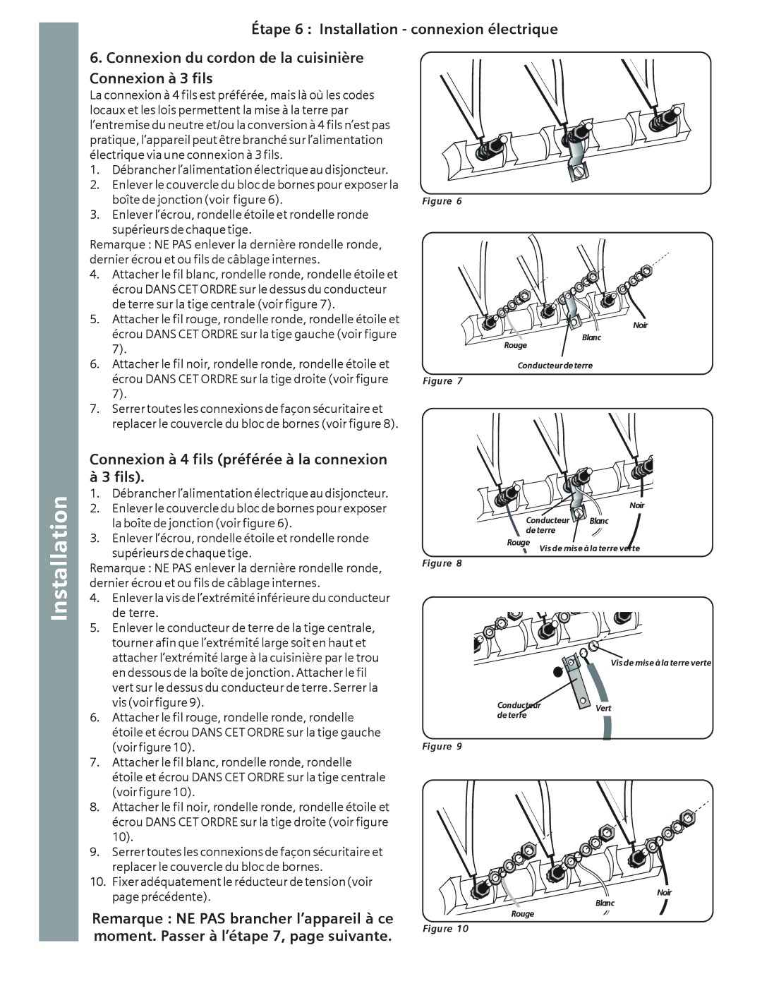 Siemens HD2528U, HD2525U installation instructions Instructions de sécurité, Service Étapes finales Installation Préparation 