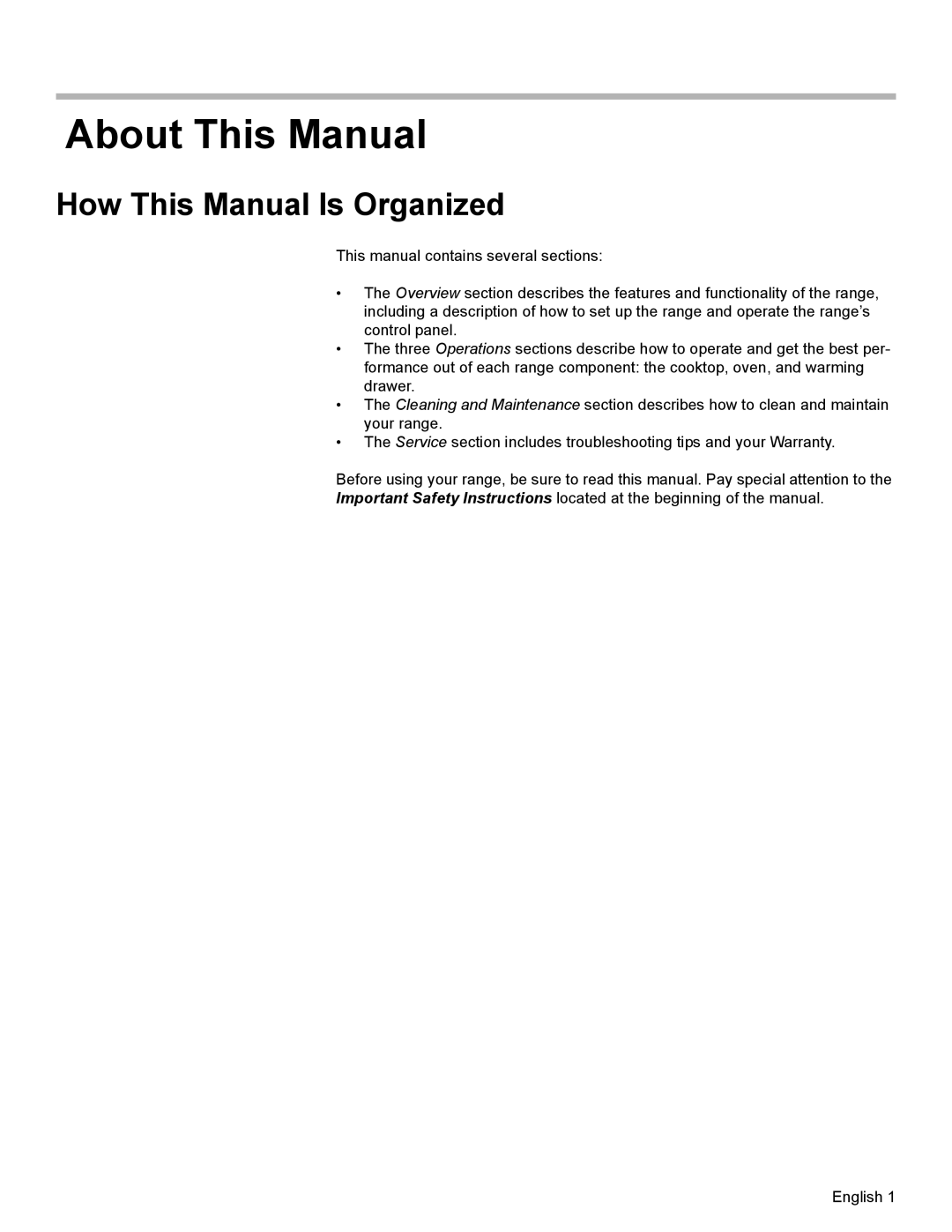 Siemens HE2425 manual About This Manual, How This Manual Is Organized 