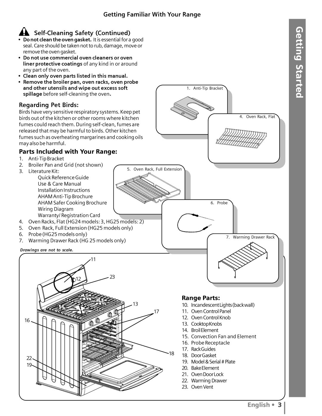 Siemens HG2415UC, HG2516UC, HG2416UC, HG2515UC manuel dutilisation Getting Started Use, Cooktop Care and Cleaning 