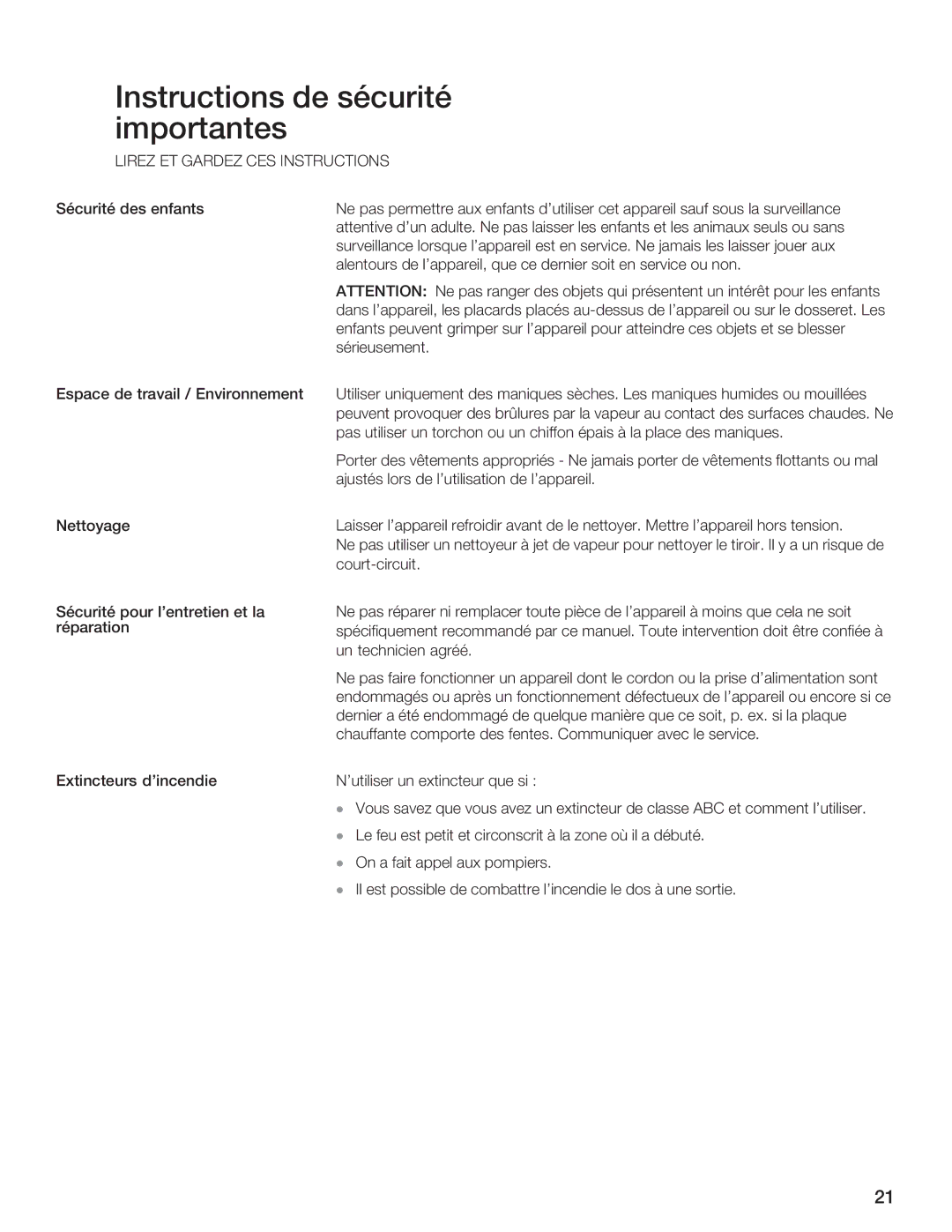 Siemens HW300500 manual B0E4I 