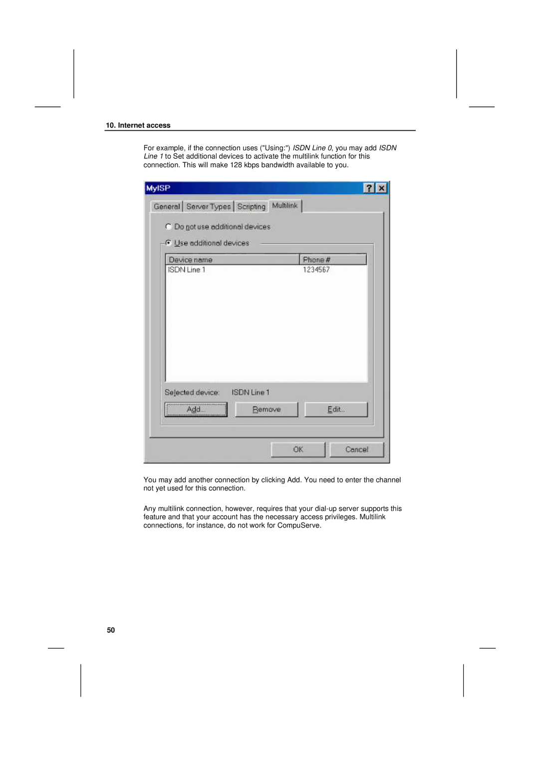 Siemens I-SURF manual Internet access 