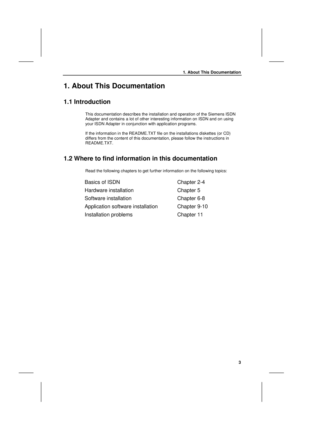 Siemens I-SURF manual About This Documentation, Introduction, Where to find information in this documentation 