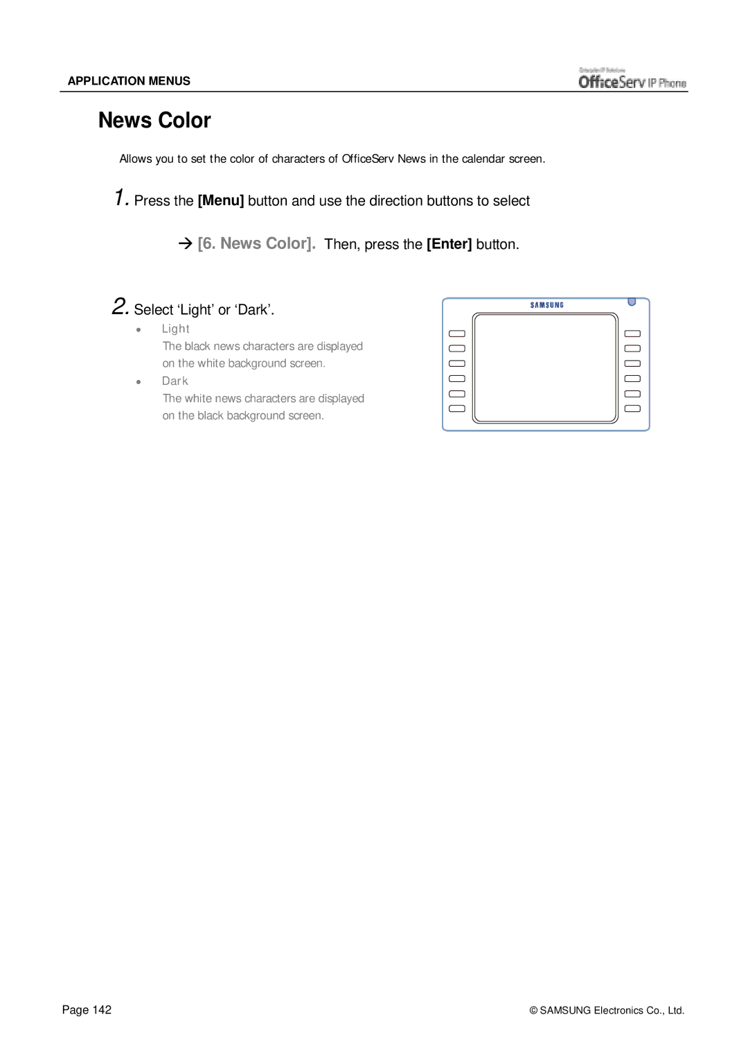 Siemens ITP-5012L manual News Color 