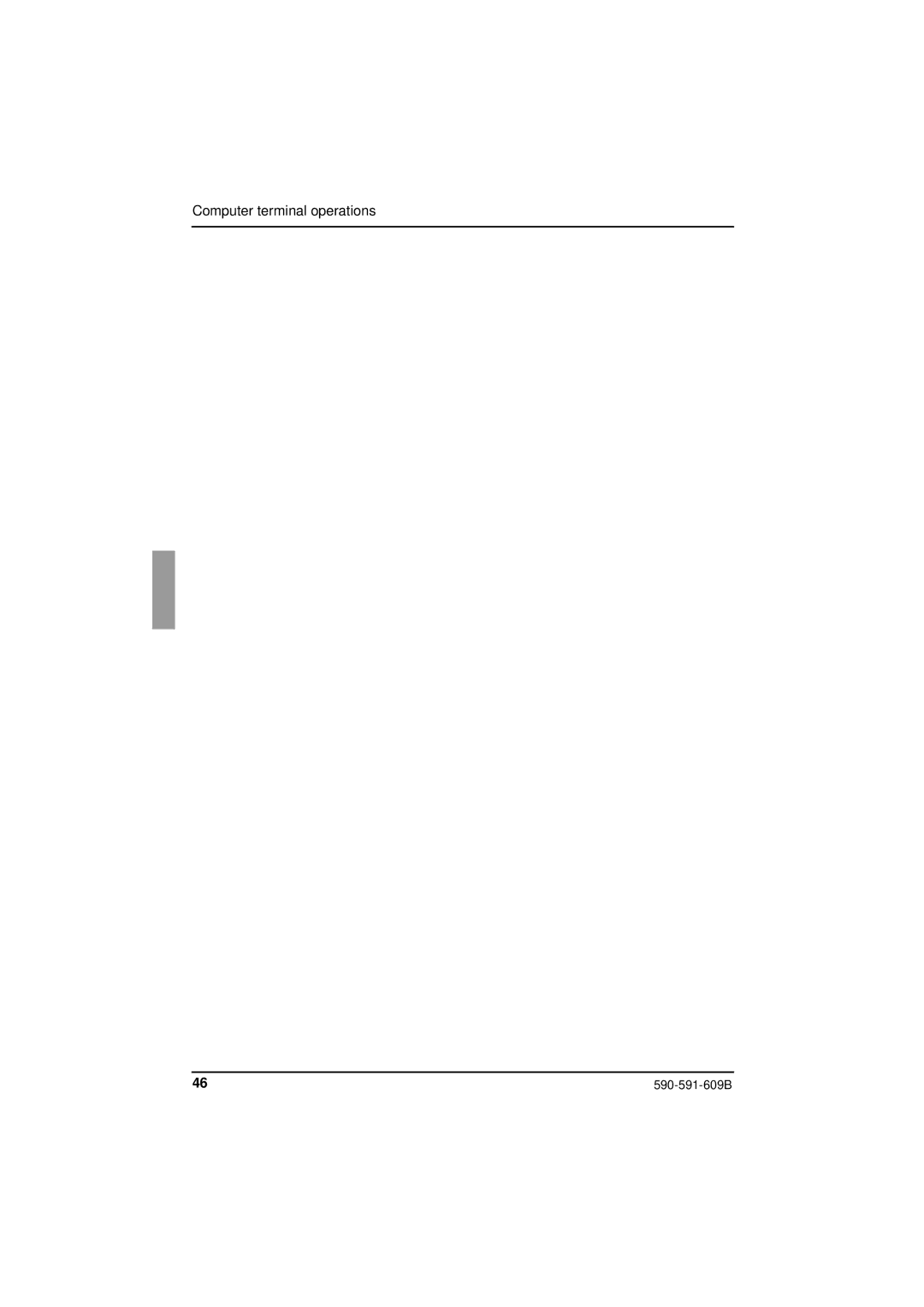 Siemens KVM series 3-1621 manual Computer terminal operations 