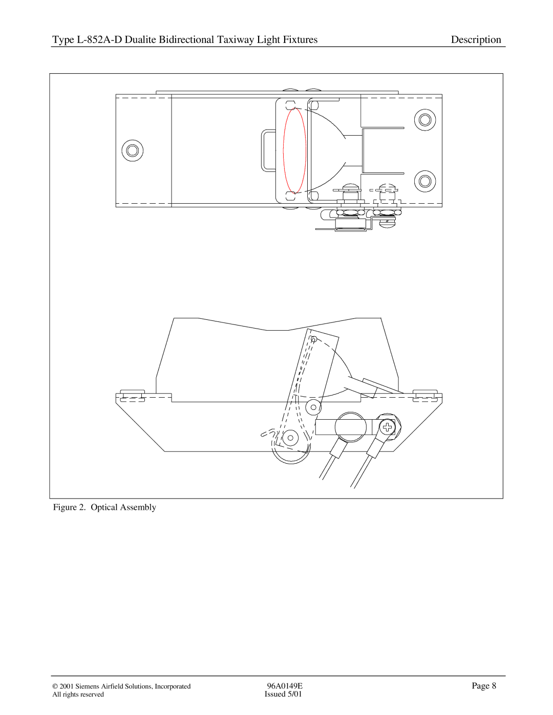 Siemens L-852A-D manual Optical Assembly 