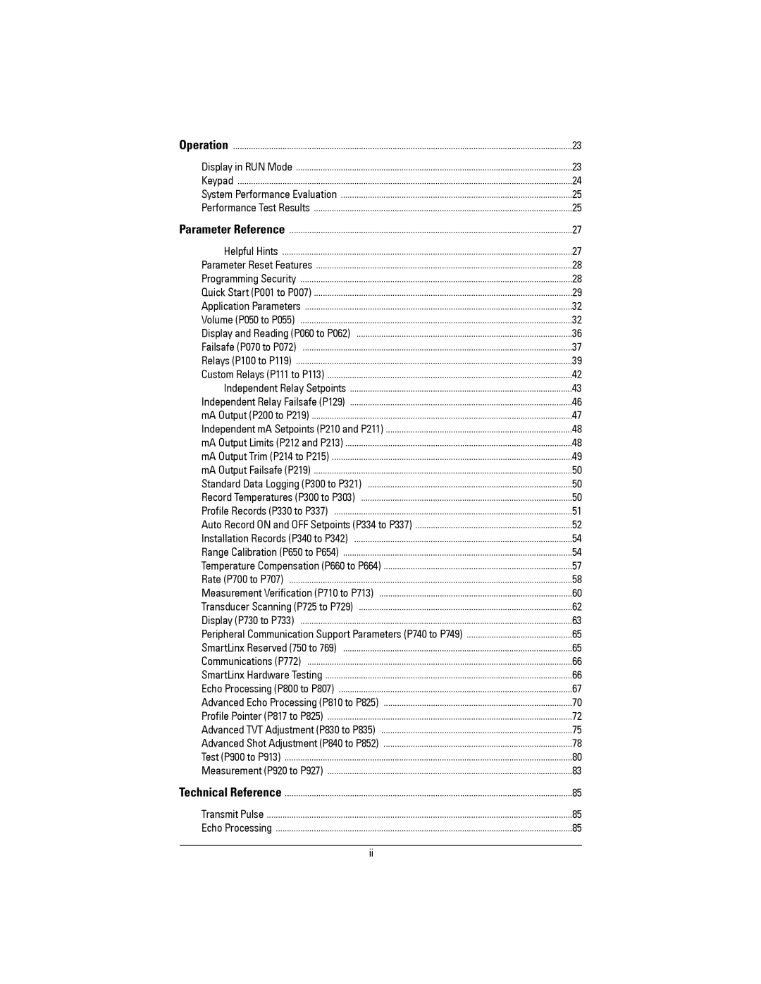 Siemens LU01 instruction manual Independent Relay Setpoints 