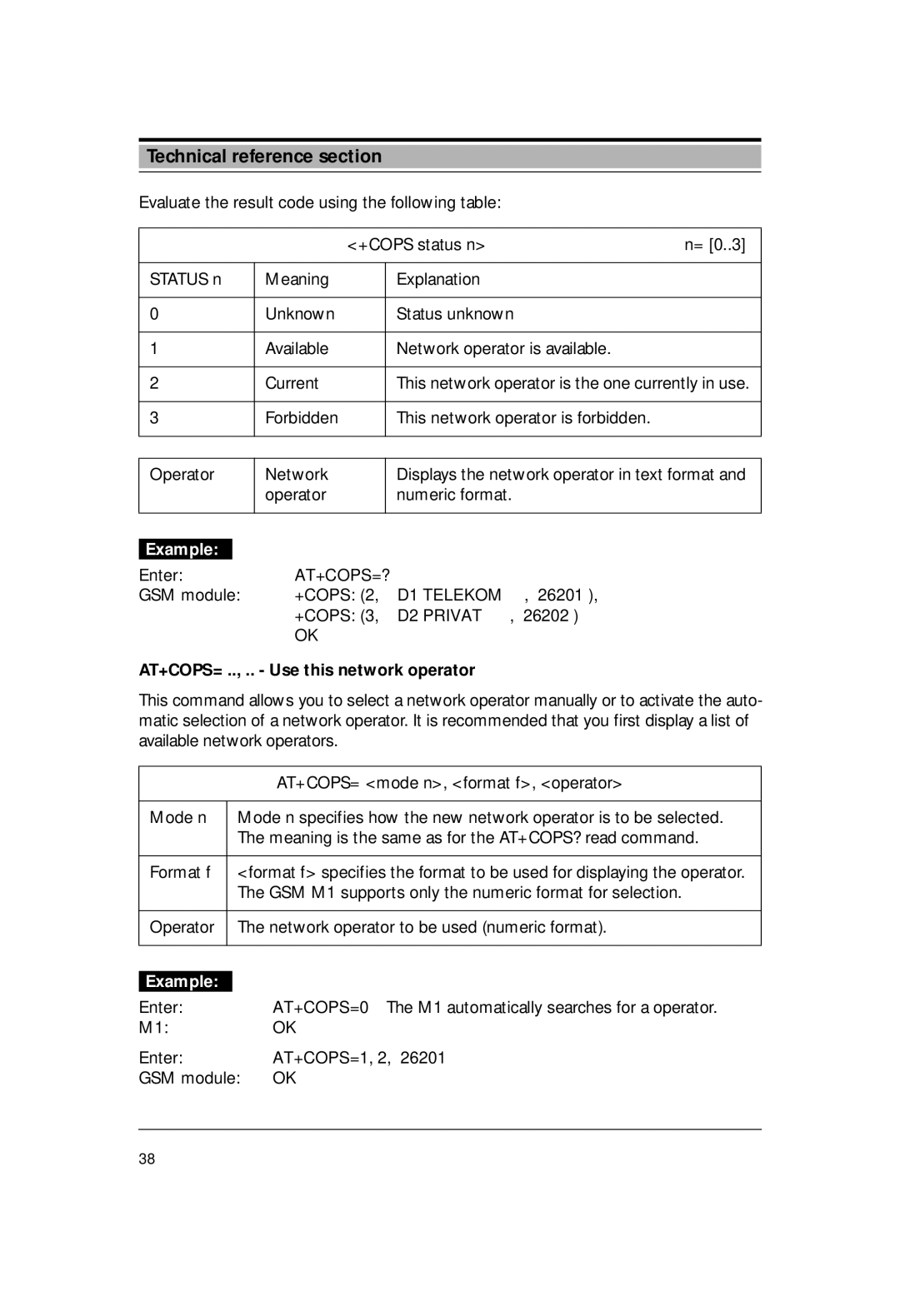 Siemens M1 manual Telekom, Privat 