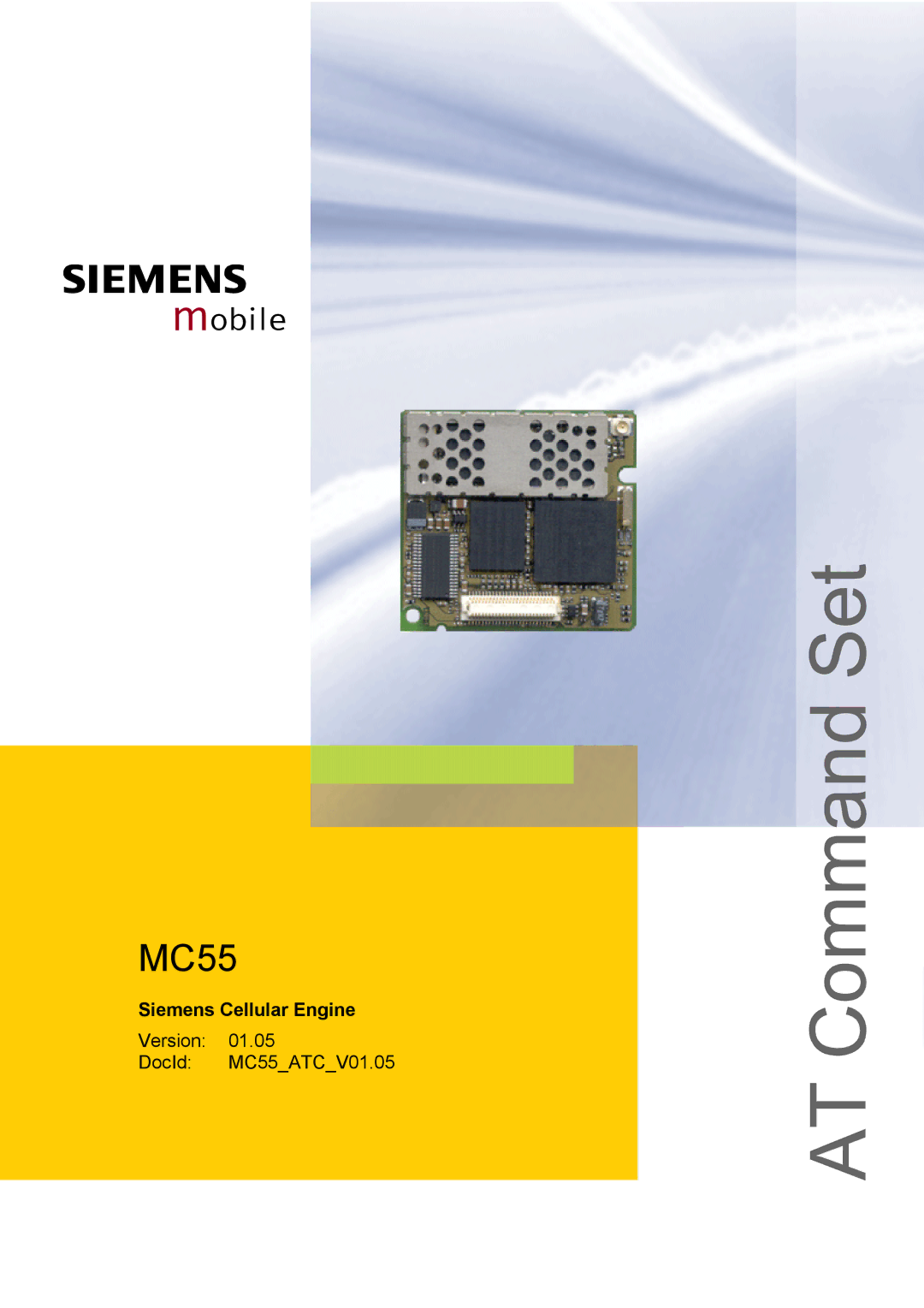 Siemens MC55 manual 