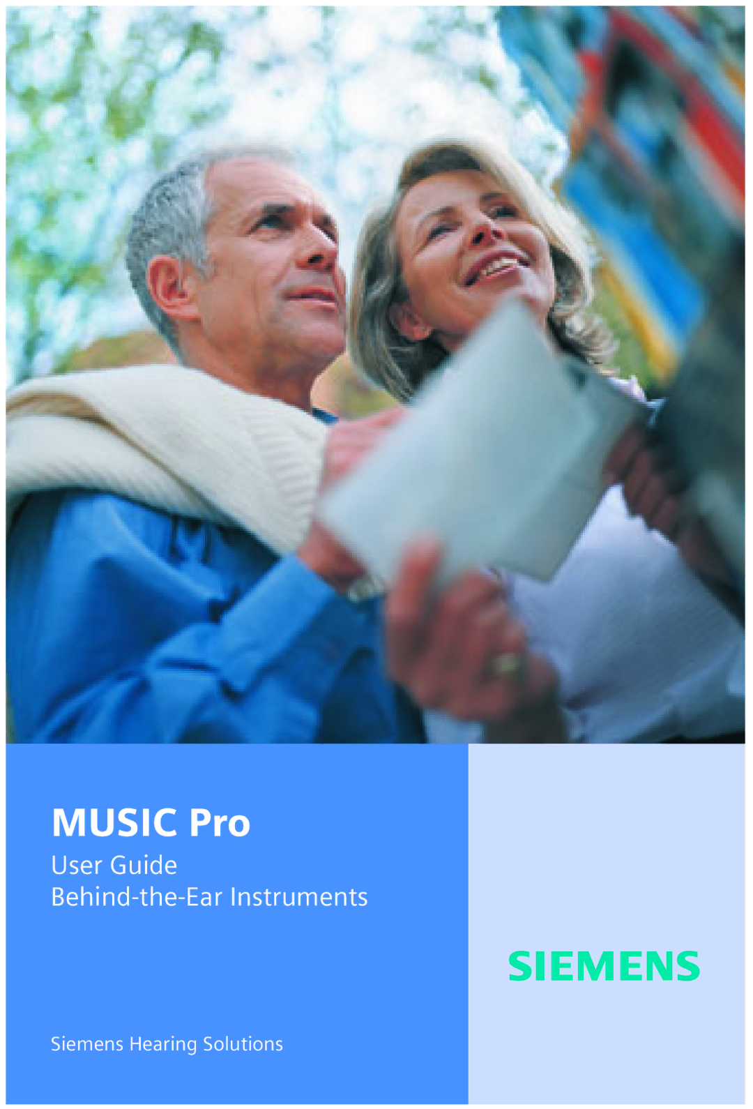 Siemens MUSIC Pro manual Music Pro 