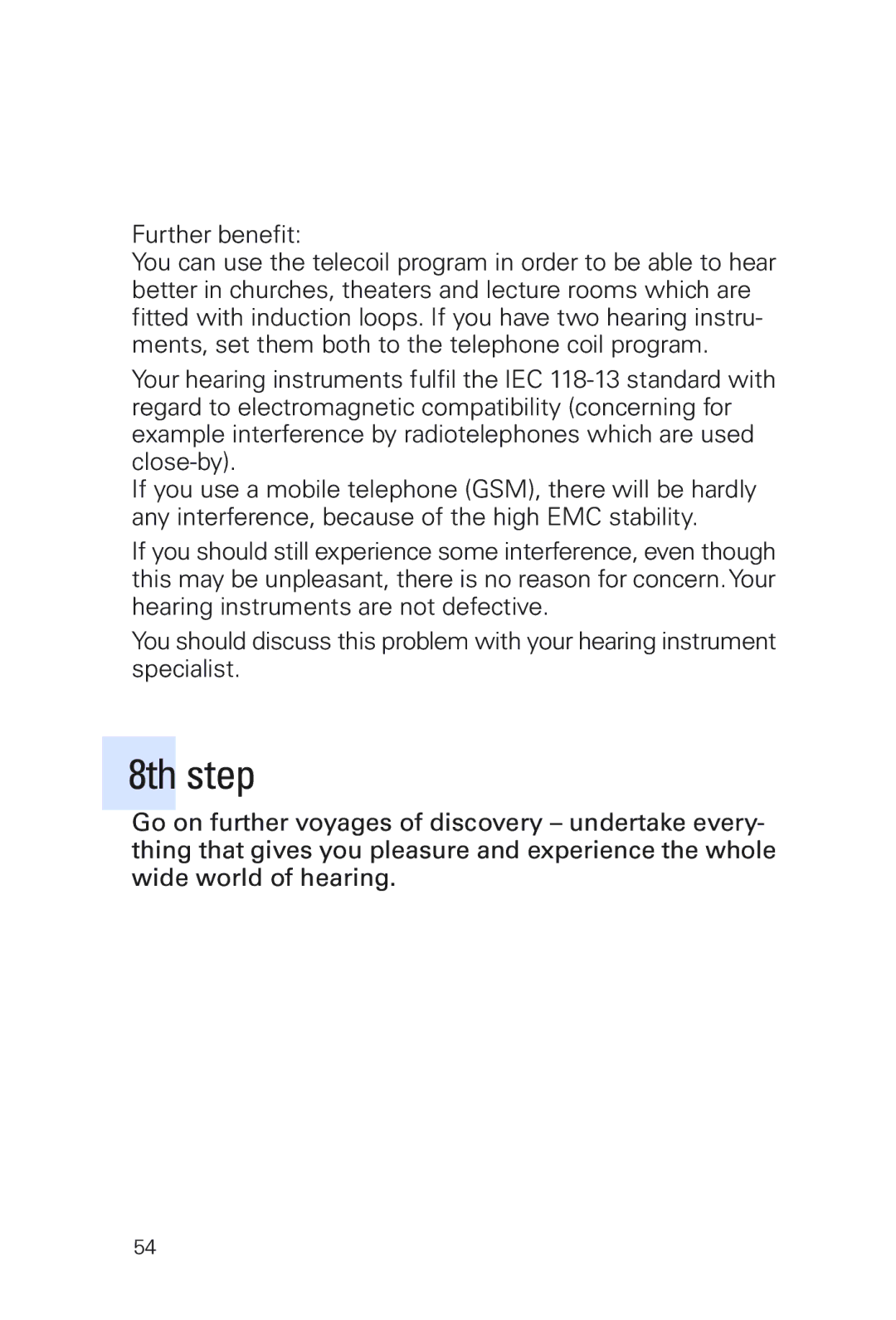 Siemens MUSIC Pro manual 8th step 