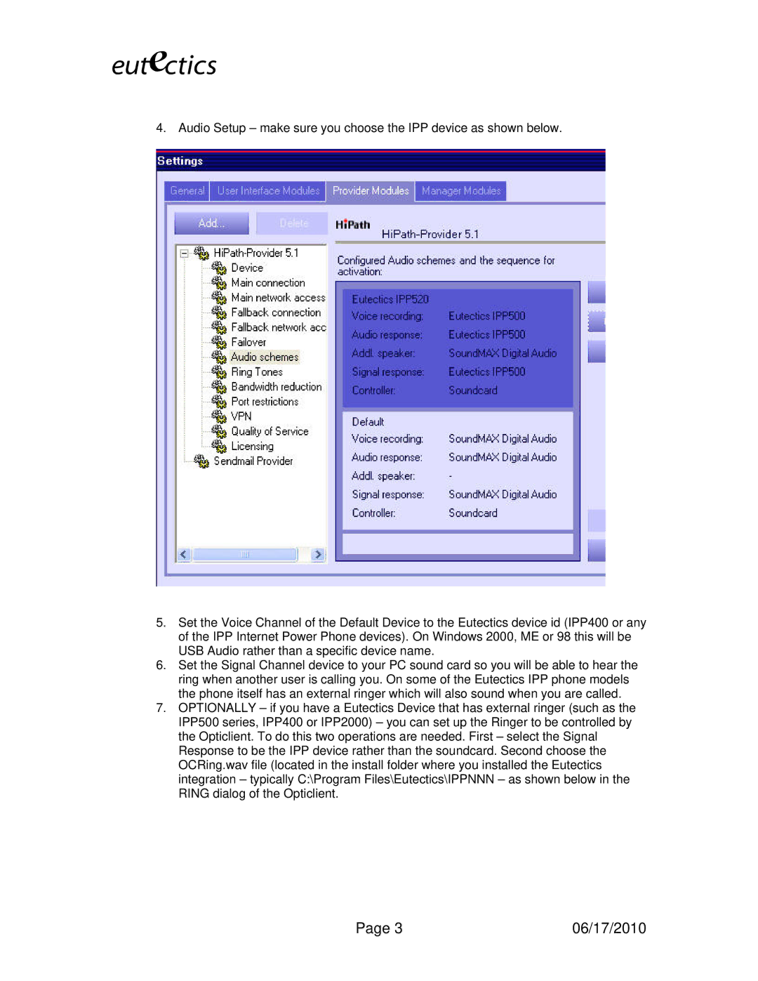 Siemens OC130S installation instructions 06/17/2010 