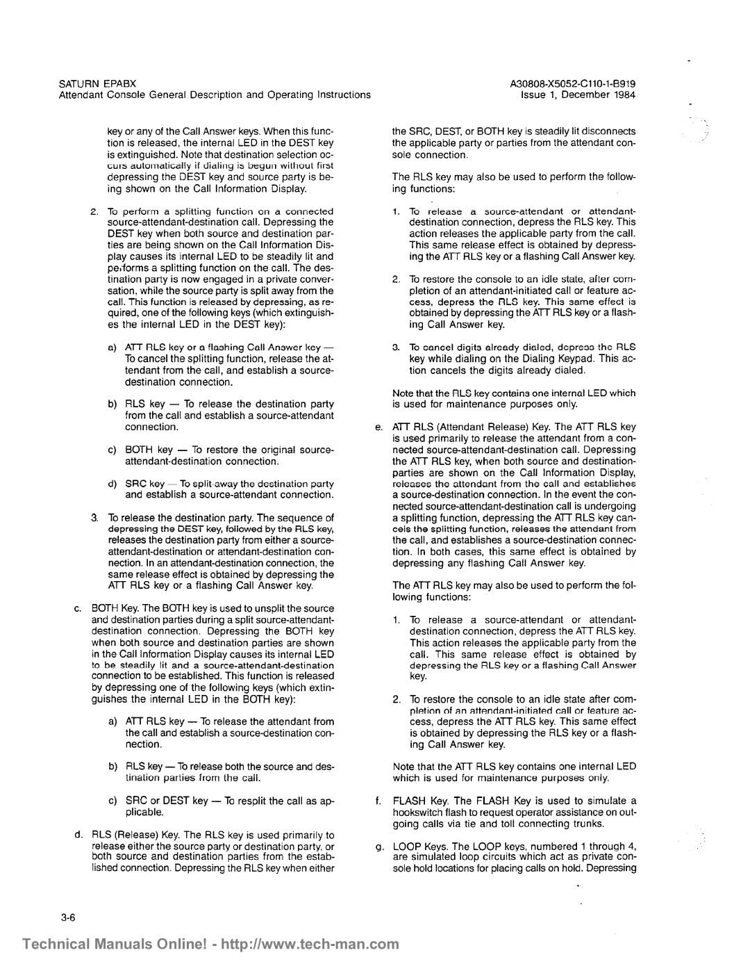 Siemens OC1E technical manual 