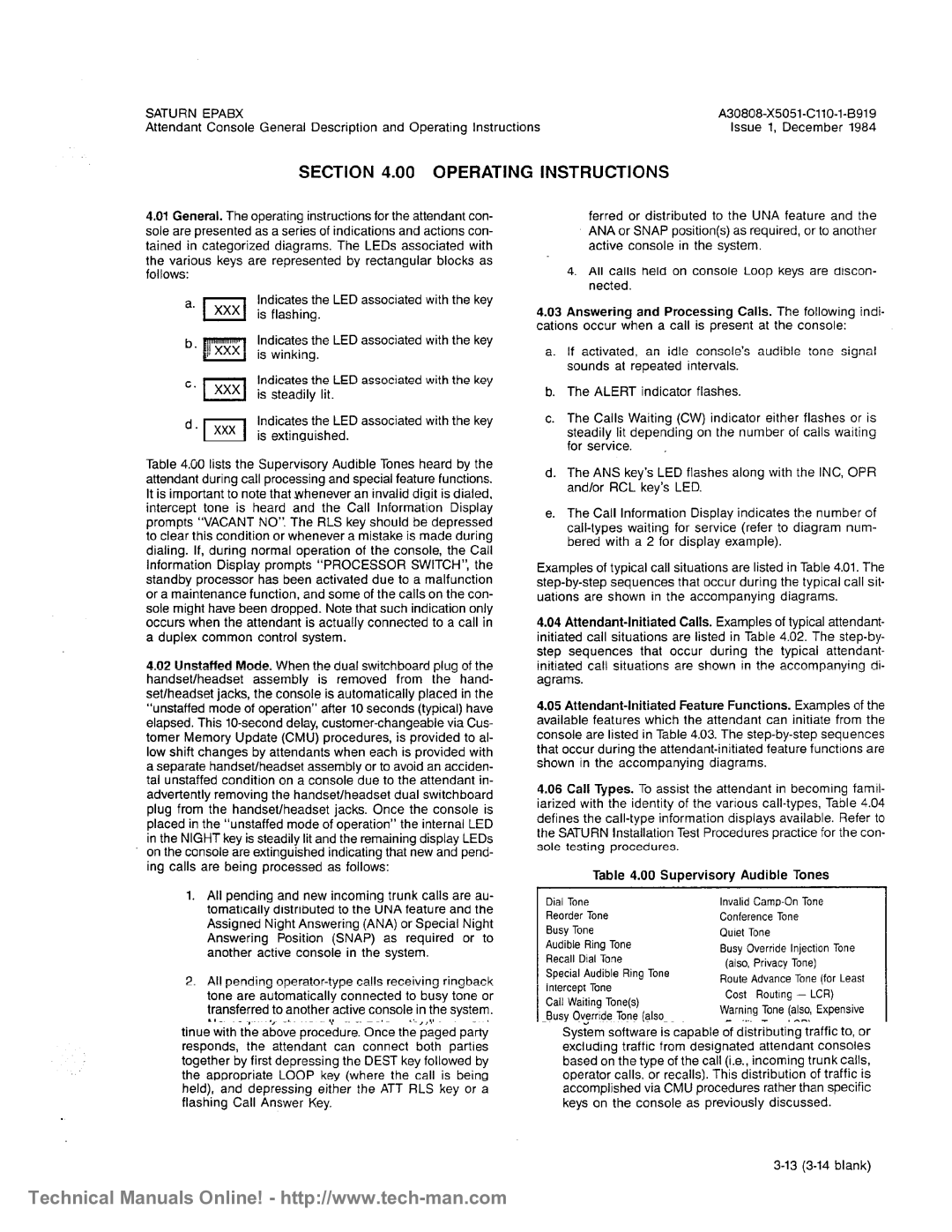 Siemens OC1E technical manual 