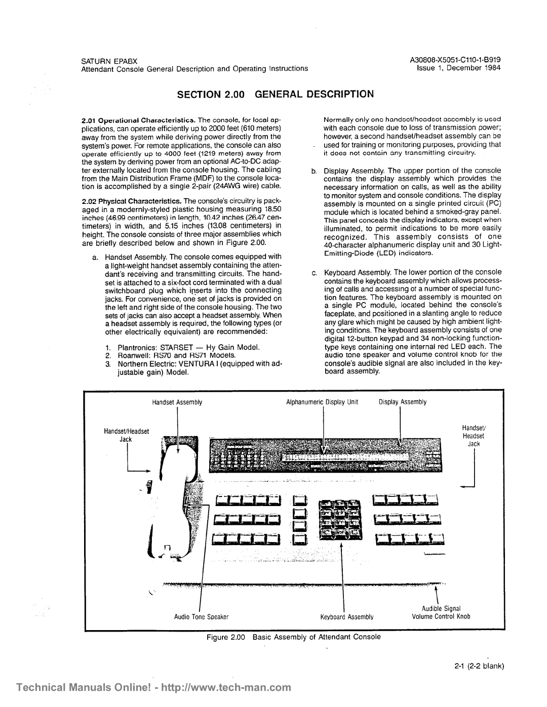 Siemens OC1E technical manual 