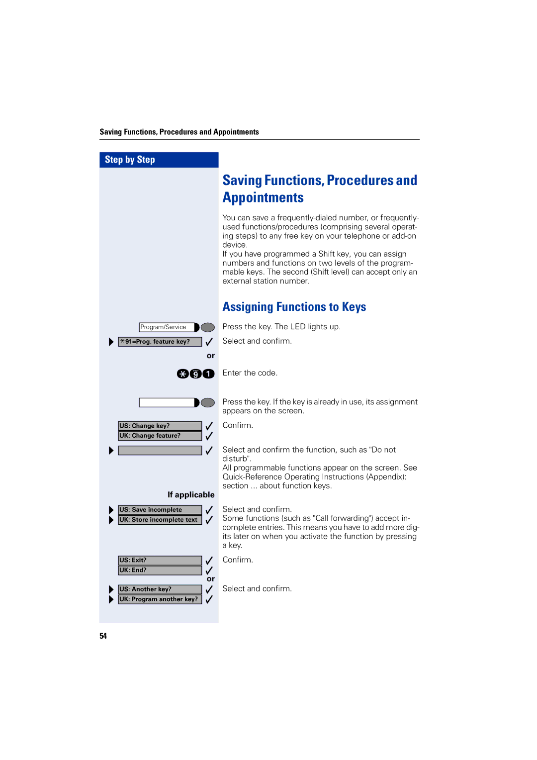 Siemens optiPoint 400 operating instructions Assigning Functions to Keys, Qme 