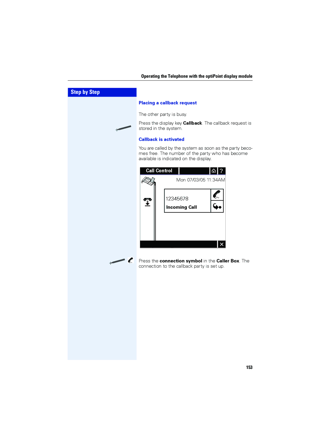 Siemens OPTIPOINT410, OPTIPOINT420 user manual 12345678 