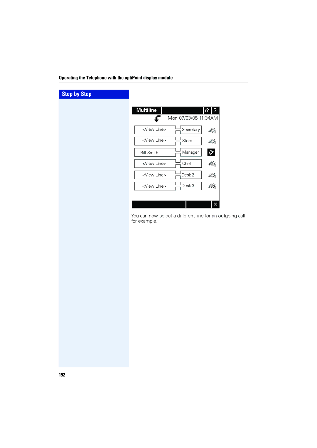 Siemens OPTIPOINT420, OPTIPOINT410 user manual 192 