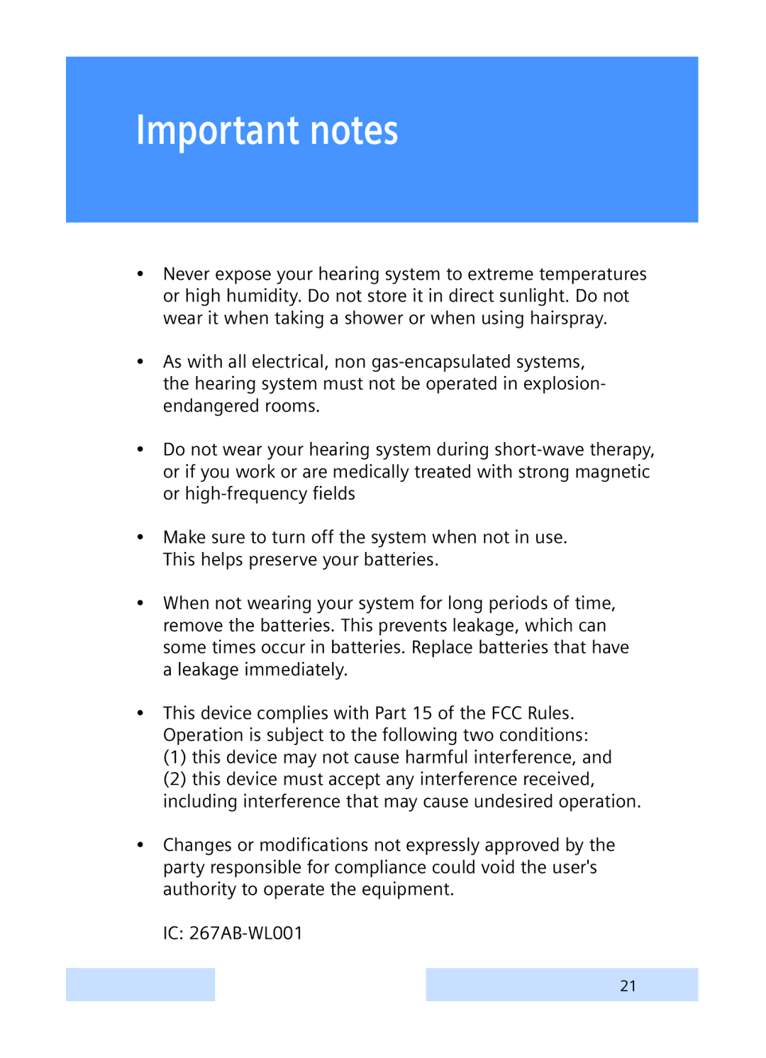 Siemens S, P manual Important notes, This device may not cause harmful interference 