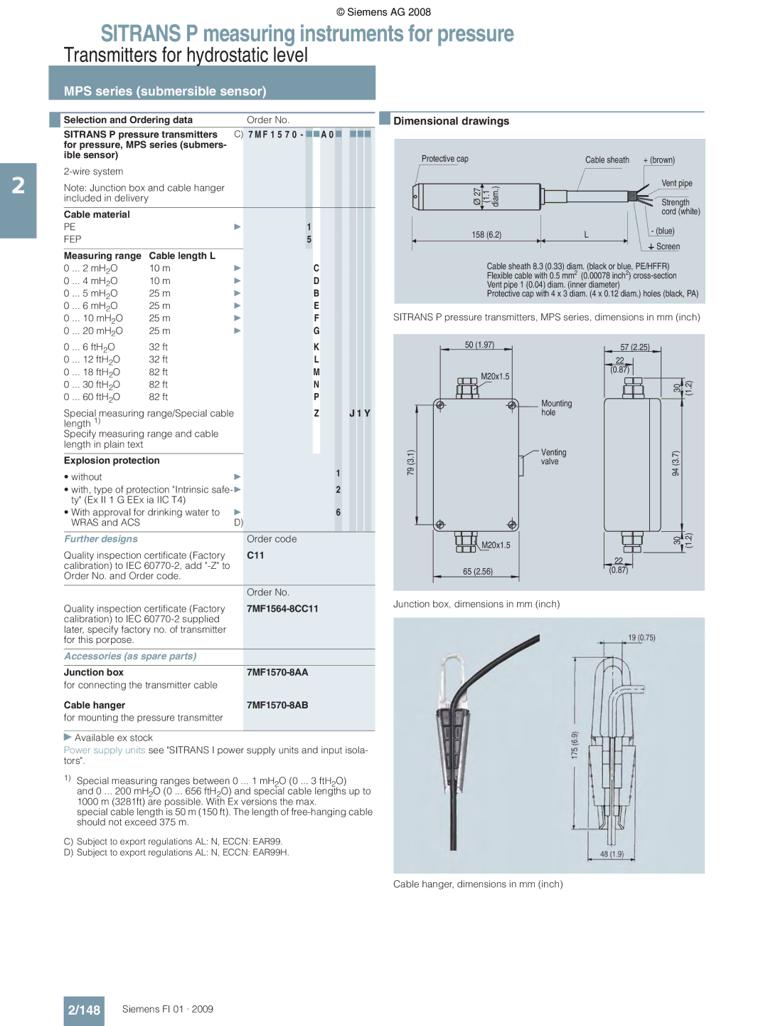 Siemens P technical specifications 148 