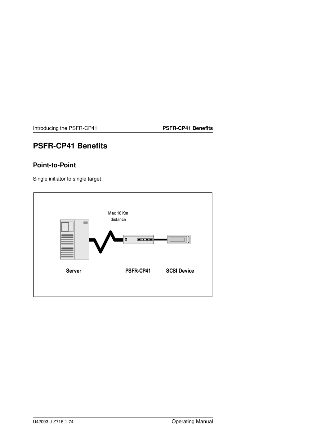 Siemens manual PSFR-CP41 Benefits, Point-to-Point, Introducing the PSFR-CP41 
