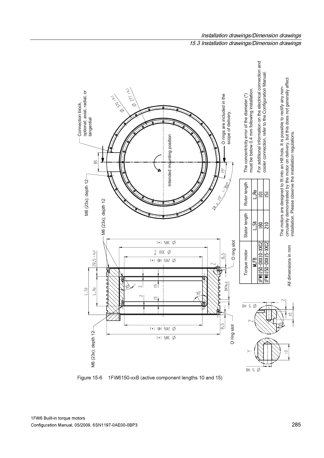 Siemens S120 configurationmanual Installation 