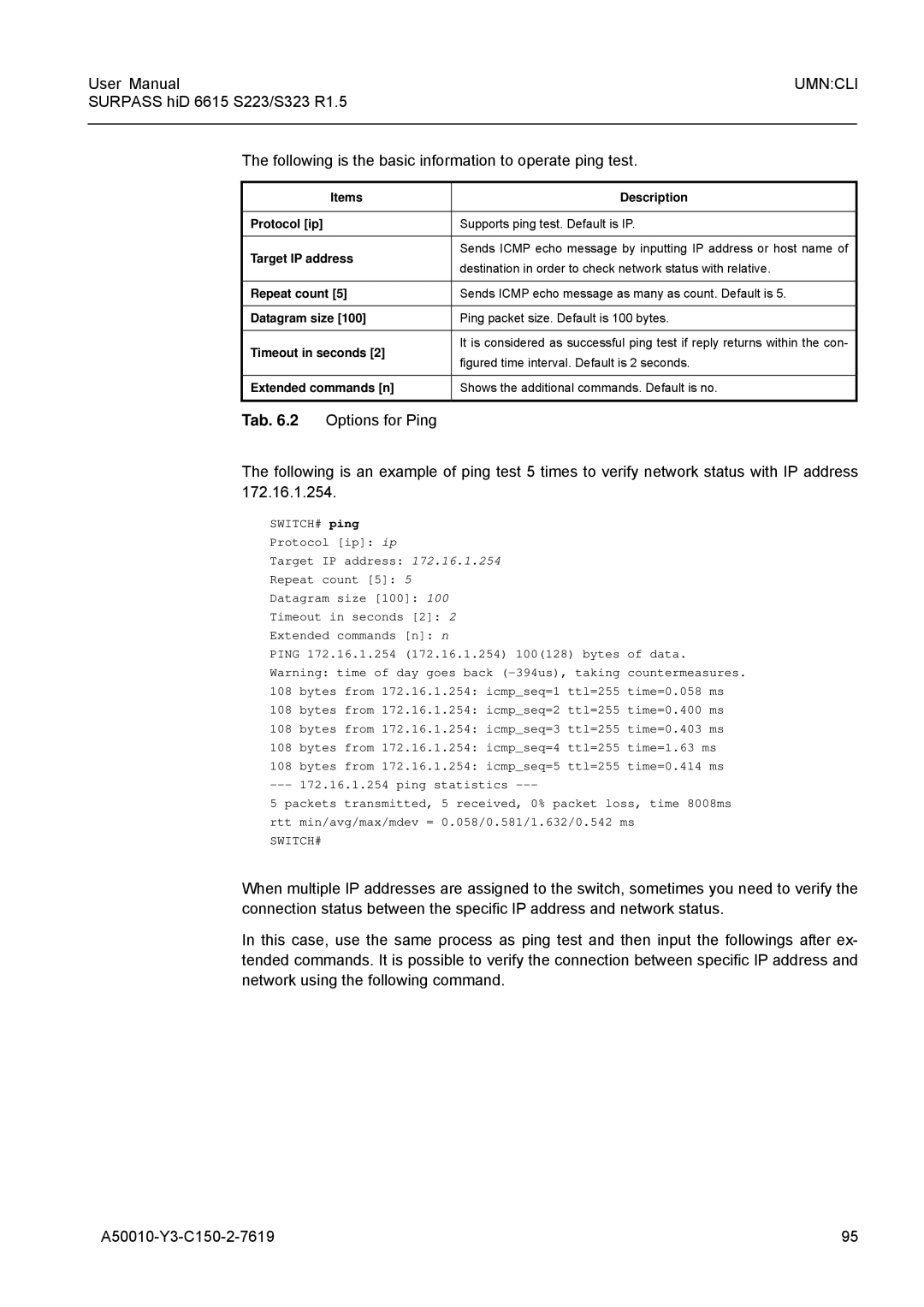 Siemens S223, S323 user manual Figured time interval. Default is 2 seconds 