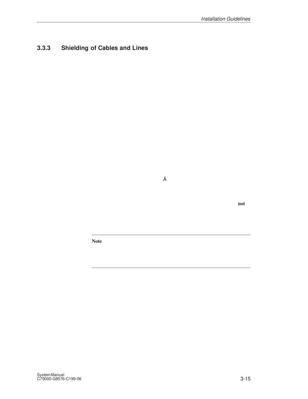 Siemens S5-135U/155U appendix Shielding of Cables and Lines 