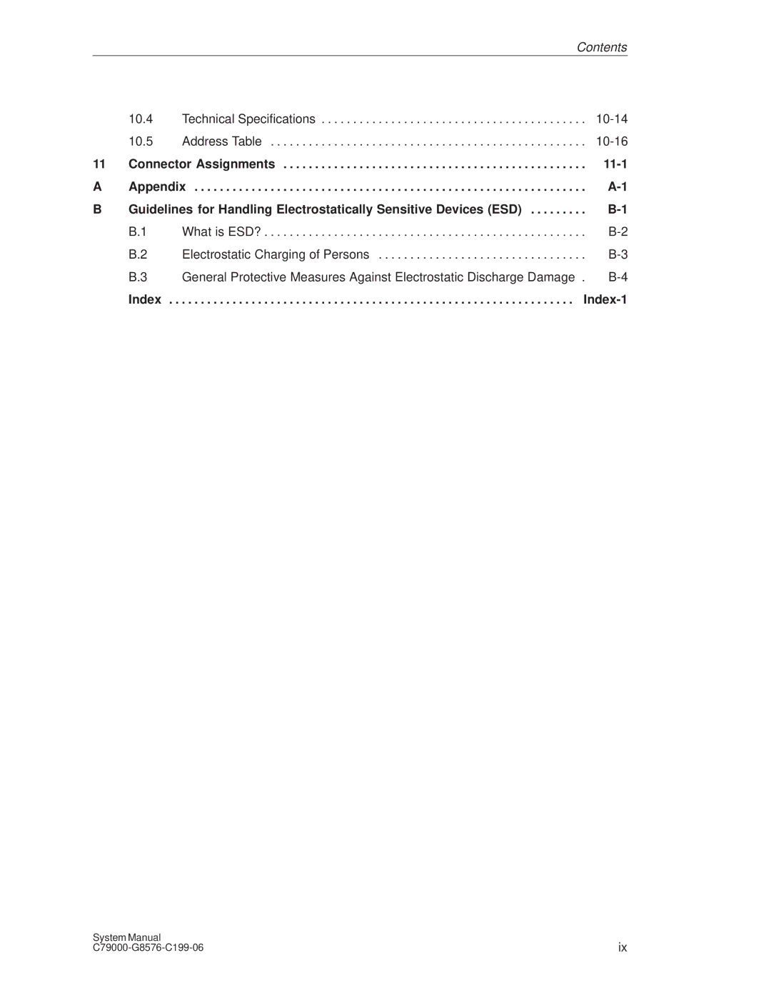 Siemens S5-135U/155U appendix 11-1, Index Index-1 