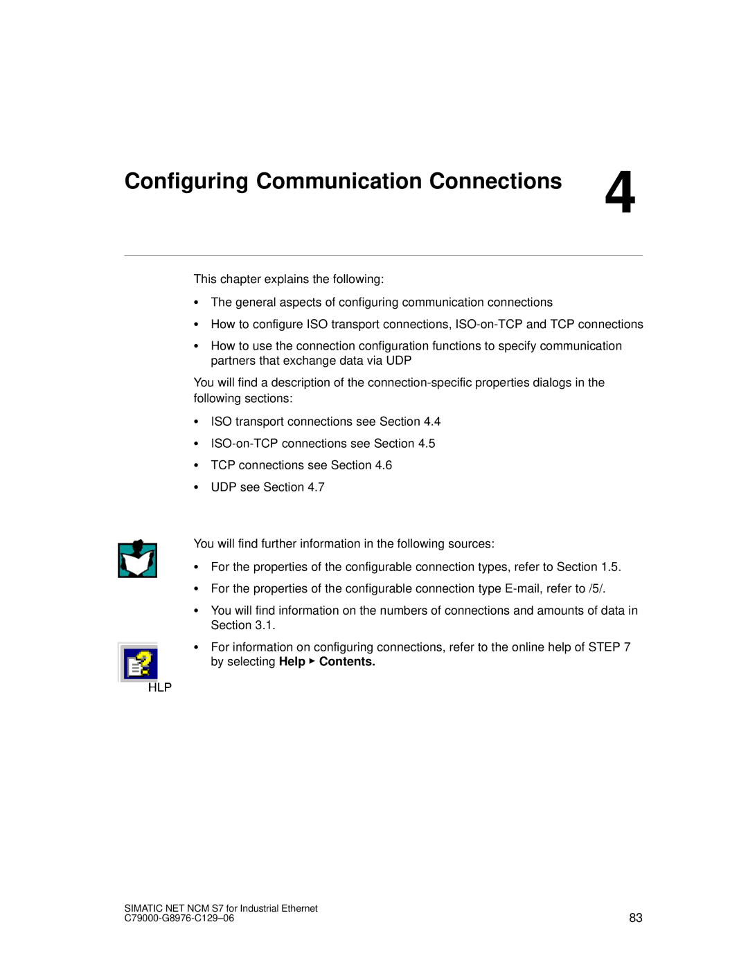 Siemens S7 appendix Configuring Communication Connections 