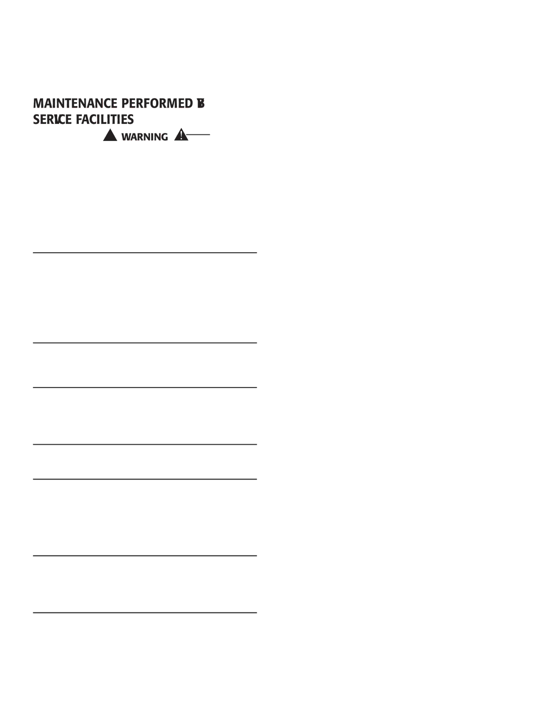 Siemens SG035 owner manual Maintenance Performed by Service Facilities, Cooling System, Checking Fluid Levels 