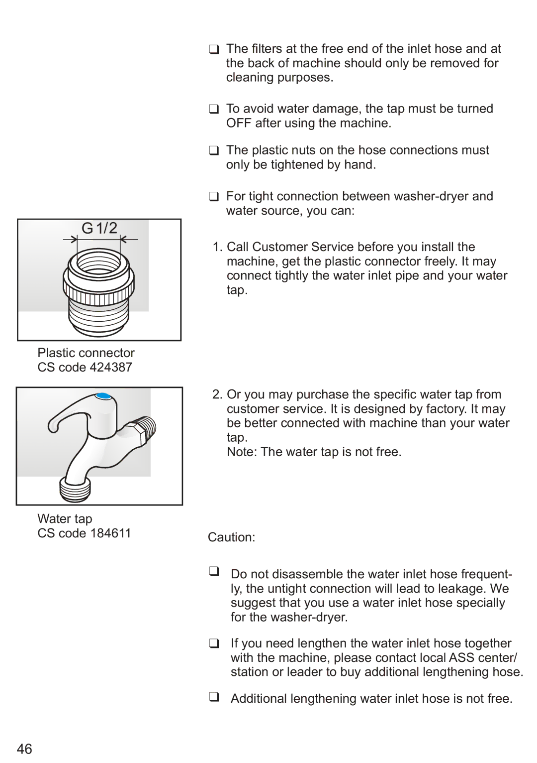 Siemens Silver WD7205, WD7005 installation instructions 