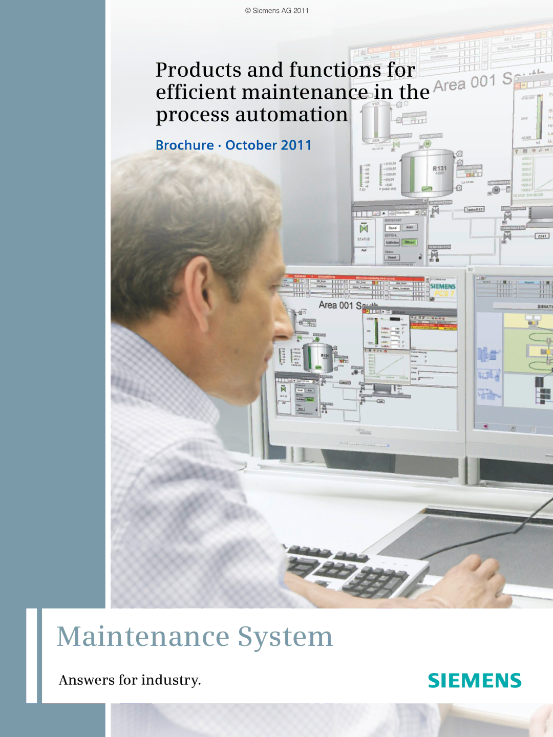 Siemens SIMATIC PCS 7 brochure Maintenance System 