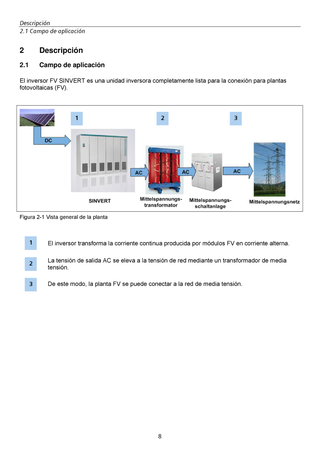 Siemens SINVERT 350 manual Descripción, Campo de aplicación 