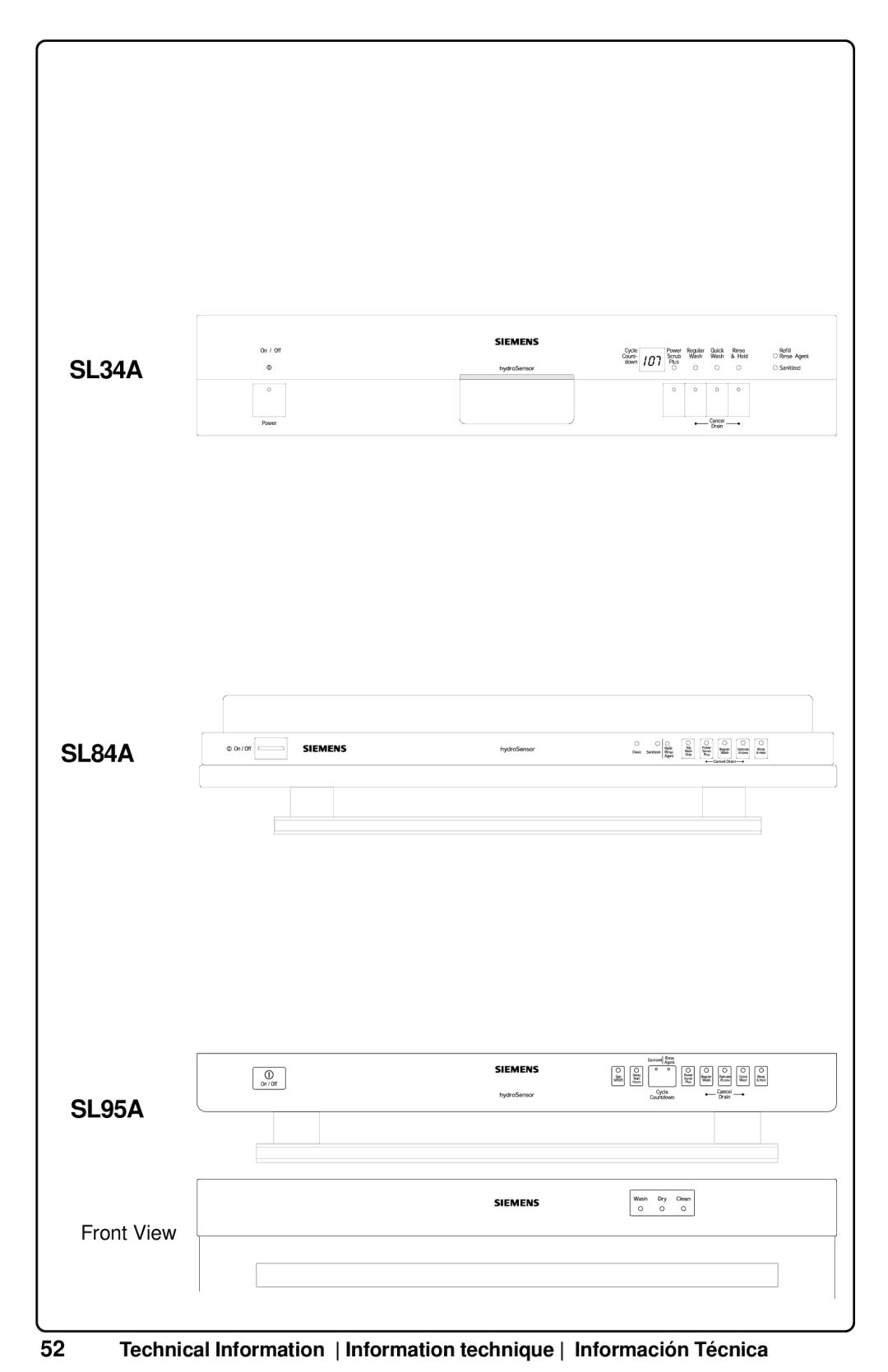 Siemens manual SL34A SL84A SL95A 