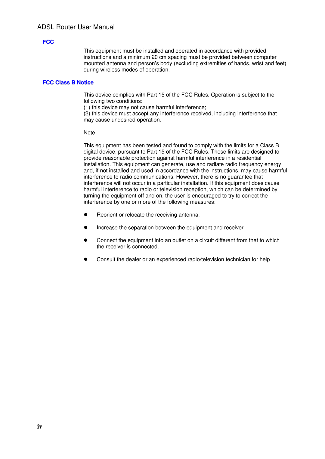 Siemens SLI-5310-I IAD manual Fcc 