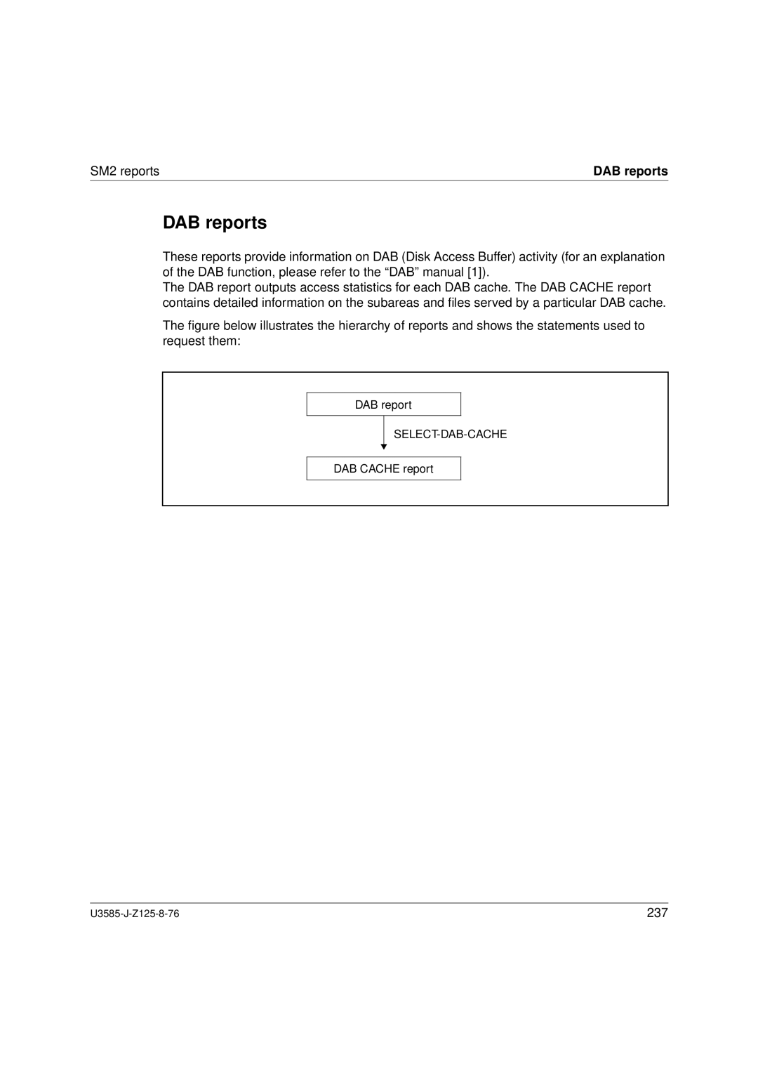 Siemens U3585-J-Z125-8-76 1, SM2 monitoring system manual DAB reports 