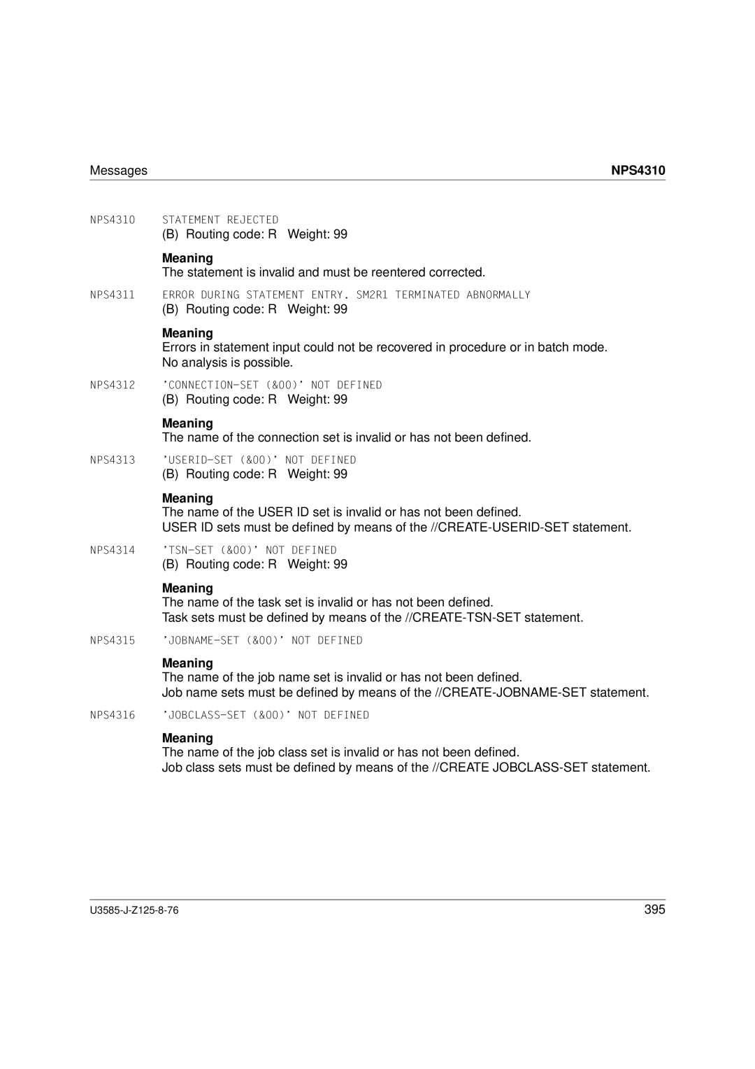 Siemens U3585-J-Z125-8-76 1, SM2 monitoring system manual NPS4310 