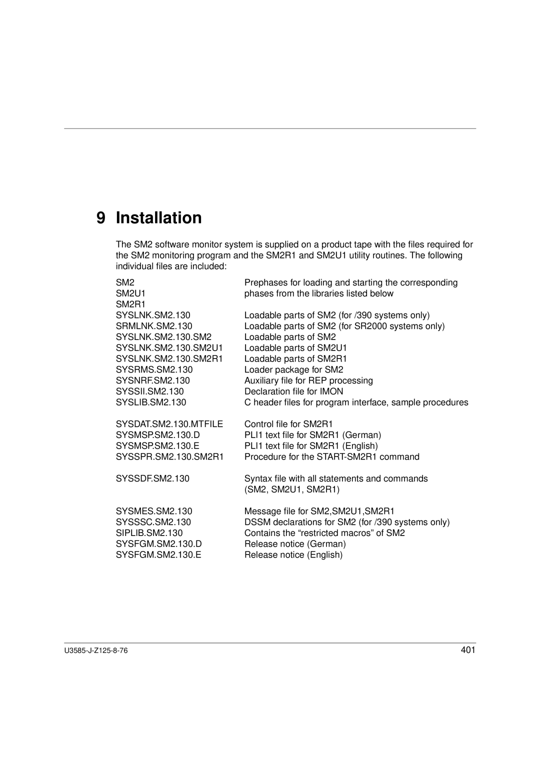 Siemens U3585-J-Z125-8-76 1 SM2R1 SYSLNK.SM2.130, SRMLNK.SM2.130, SYSLNK.SM2.130.SM2U1, SYSLNK.SM2.130.SM2R1 